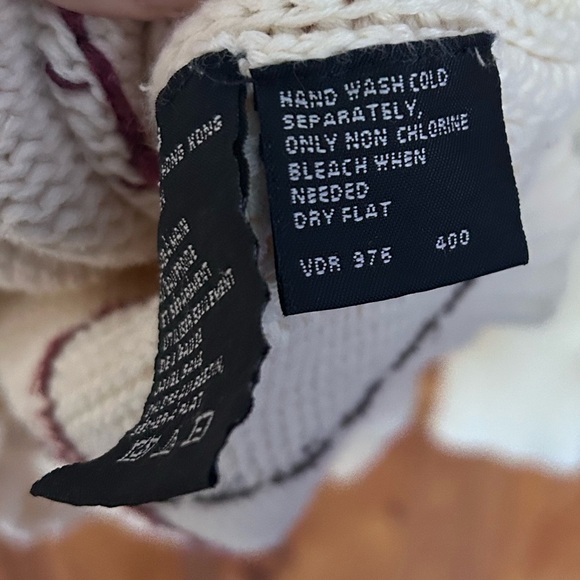 Vintage Nautica Sweater – XL – Creamy Off-White Grandpa Chic 100% cotton - Picture 7 of 8
